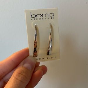 Handmade sterling silver earrings